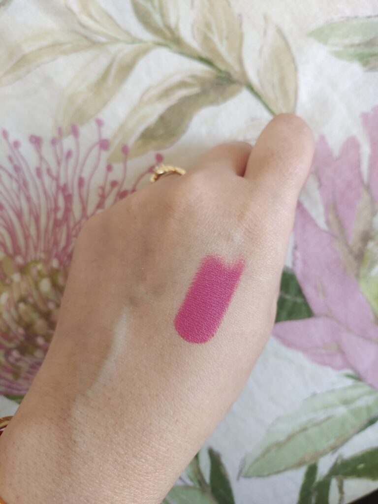 Nykaa Ultra Matte Grace 07 shade swatch