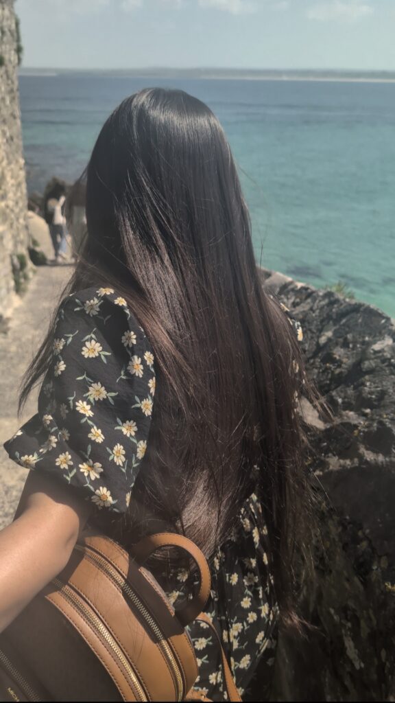 long shiny hair